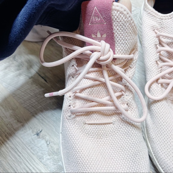 Adidas Pharrell Williams Limited Addition Light Pink Tennis Shoe Sneaker - Picture 8 of 9
